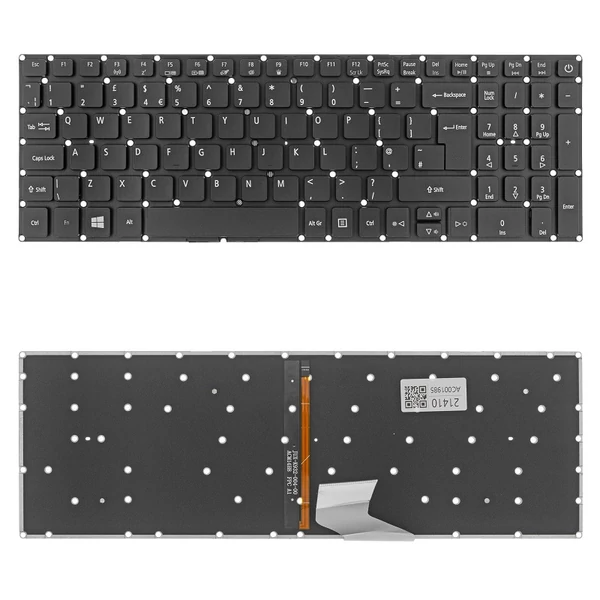 6B.G6TN1.xxx gyári új UK angol háttérvilágításos laptop billentyűzet, keret nélkül