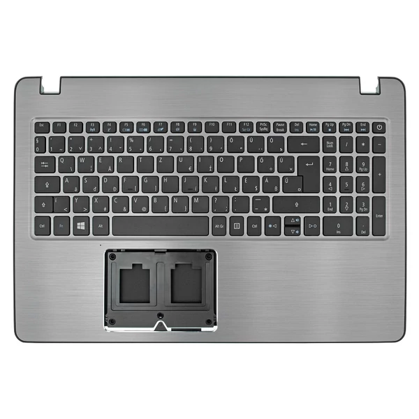 6B.GNPN7.013 gyári új fekete háttérvilágított magyar laptop billentyűzet + ezüst színű felső fedél