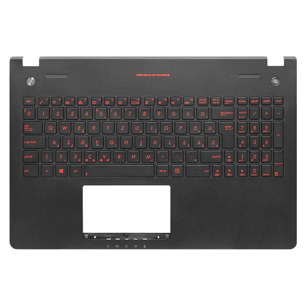 90NB03Z3-R31HU0 gyári új magyar fekete háttérvilágított laptop billentyűzet + felső fedél