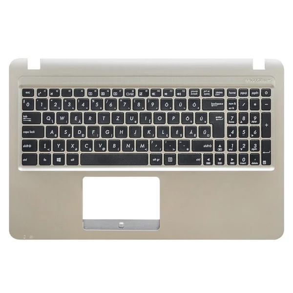 90NB0B01-R30130 gyári új fekete magyar laptop billentyűzet + pezsgő színű felső fedél