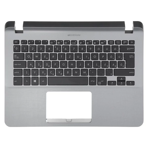 90NB0J91-R32HU0 gyári új magyar laptop billentyűzet + szürke felső fedél