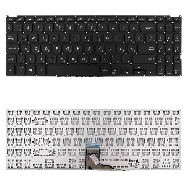 90NB0K96-R31HU0 gyári új magyar kiosztású laptop billentyűzet, keret nélkül