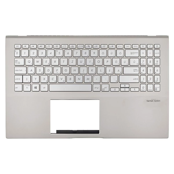 90NB0LL2-R31HU0 gyári új, magyar arany háttérvilágításos laptop billentyűzet + arany felső fedél