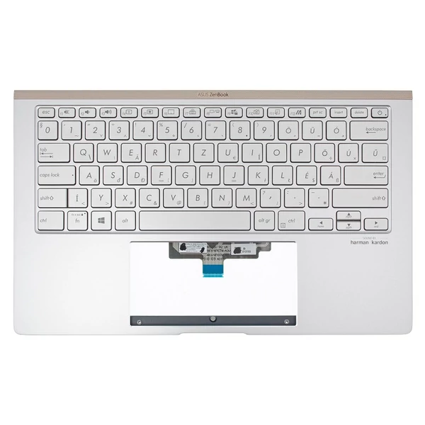 90NB0MP1-R31HU0 gyári új, magyar háttérvilágításos laptop billentyűzet + felső fedél