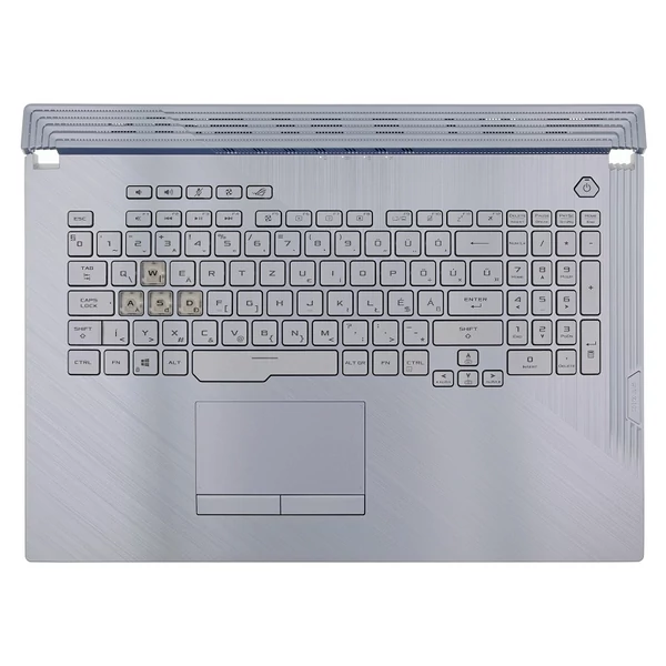 90NR01T6-R33HU0 gyári új magyar kék RGB háttérvilágításos laptop billentyűzet