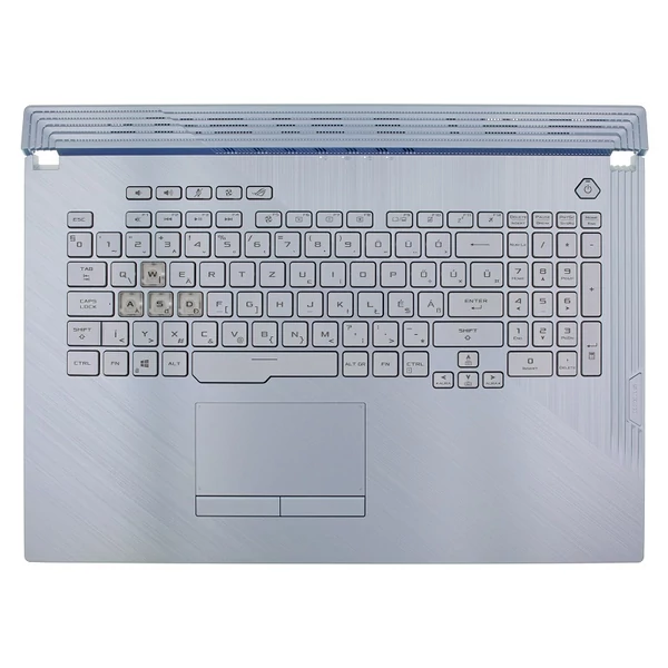 90NR01T6-R37HU0 gyári új magyar kék RGB háttérvilágításos laptop billentyűzet