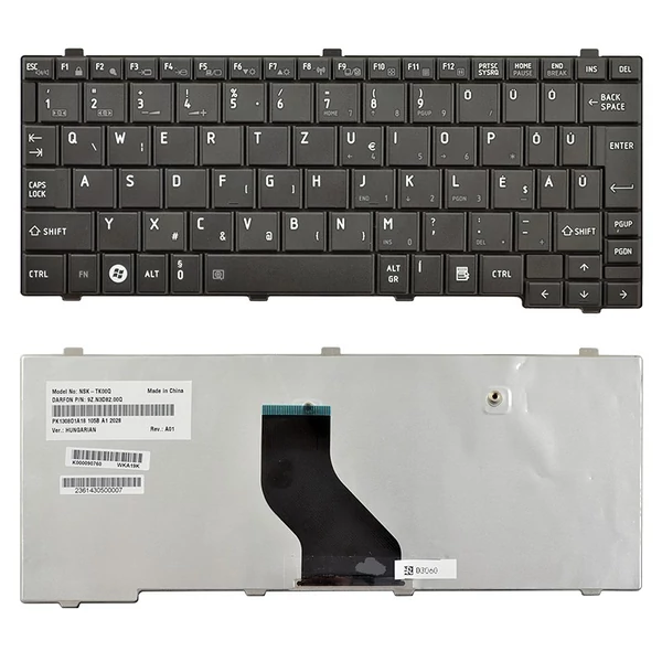 9Z.N3D82.00Q gyári új magyar laptop billentyűzet