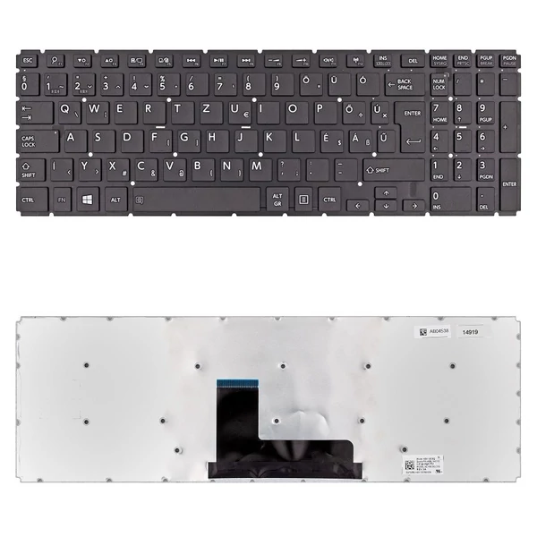 NSK-V92SQ gyári új magyar fekete laptop billentyűzet