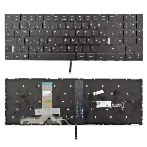 SN20Q73437 gyári új fekete magyar háttérvilágított laptop billentyűzet