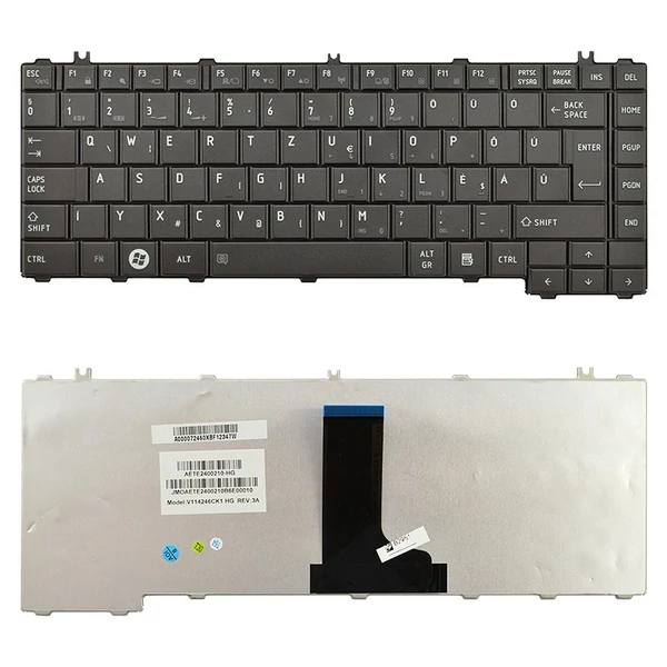 V114246CK1 HG gyári új, fekete laptop billentyűzet