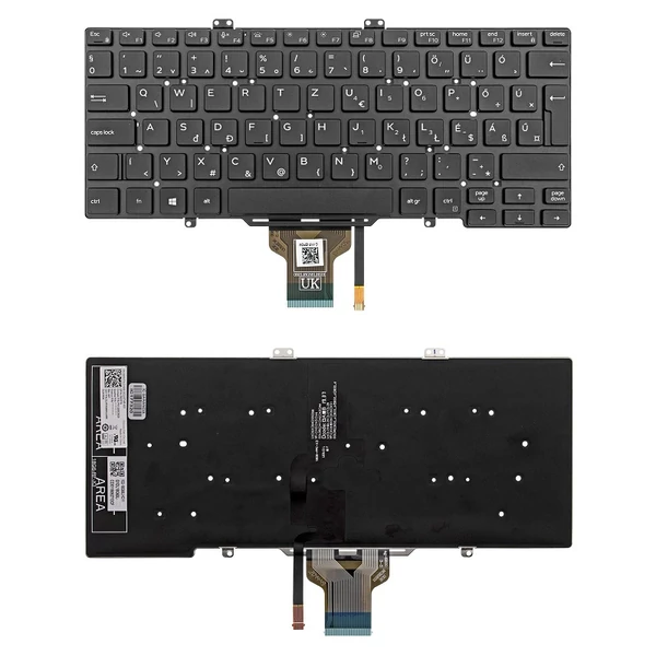 W03TN gyári új magyar háttérvilágításos laptop billentyűzet, keret nélkül