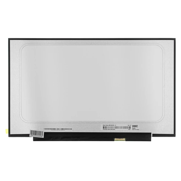 Gyári új, matt 15.6" FULL HD (1920x1080) SLIM-LED IPS kijelző (csatlakozó: 30 pin - jobb) (260mm vezérlővel)