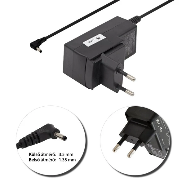 Lenovo 5V 4A (20W) 3.5x1.35mm töltő