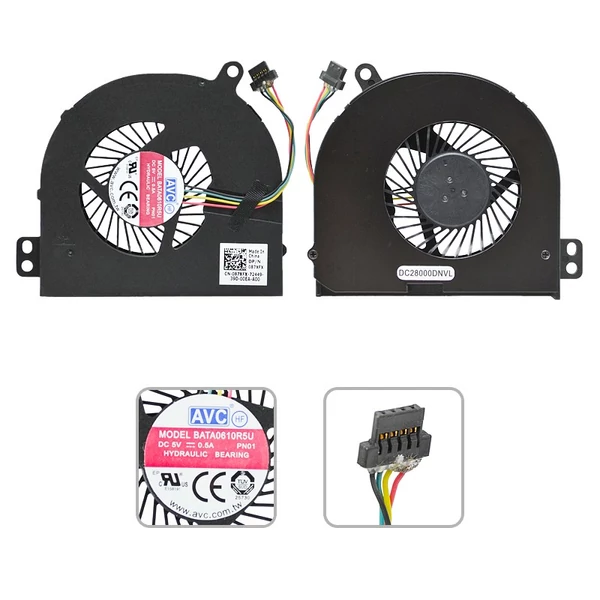 087XFX gyári új hűtés, ventilátor