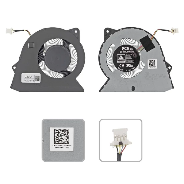 0RFF51 gyári új hűtés, ventilátor (5V)