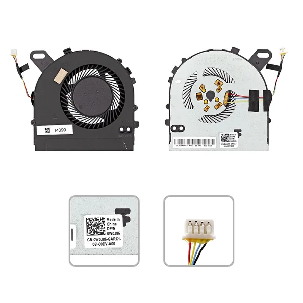 0W0J86 gyári új hűtés, ventilátor