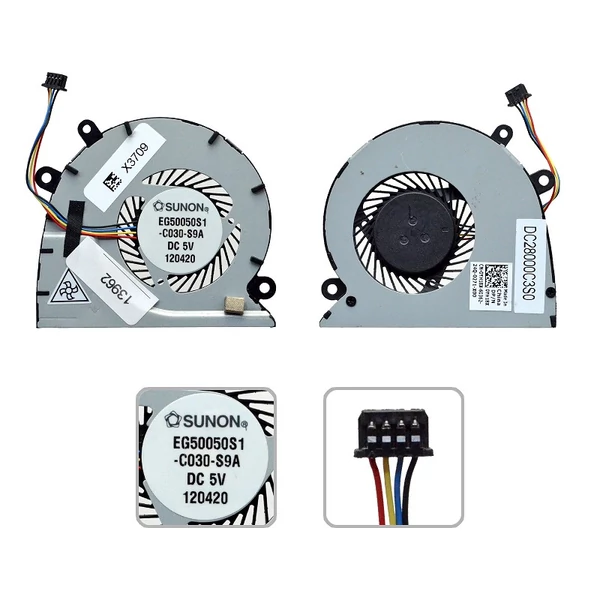 0YH18X gyári új hűtés, ventilátor