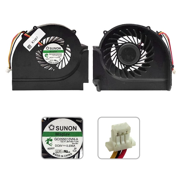 13.V1.B4160.F.GN, GC055010VH-A gyári új laptop hűtés, ventilátor