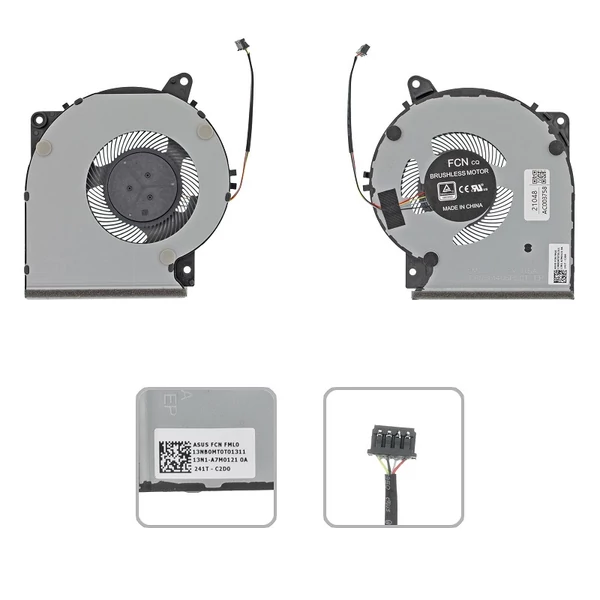 13NB0MT0T01311 gyári új hűtés, ventilátor (5V)