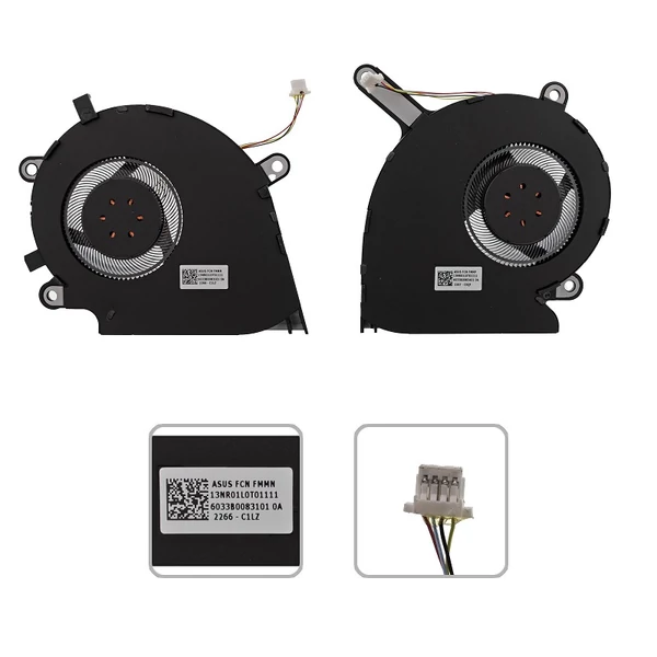 13NR01L0T01111, 13NR01l0T02211 gyári új hűtés, ventilátor (párban)