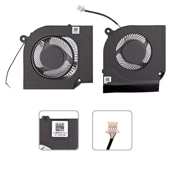 23.Q5MN4.001, 23.Q5MN4.002 gyári új hűtés, ventilátor (párban)