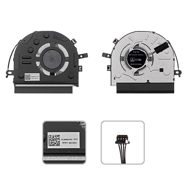 5F10N67388 gyári új hűtés, ventilátor (5V)