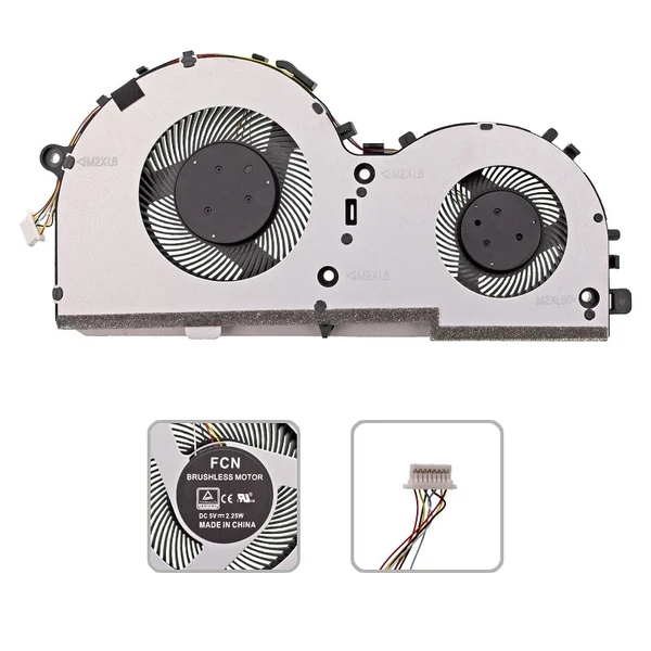 5F10S13887 gyári új laptop hűtés, ventilátor pár
