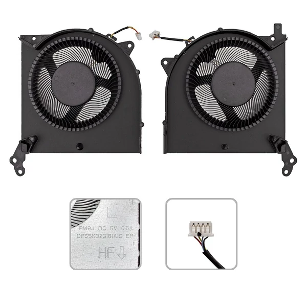 5F10S13917 gyári új hűtés, ventilátor (párban) (5V)