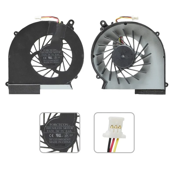 646181-001 gyári új hűtés, ventilátor