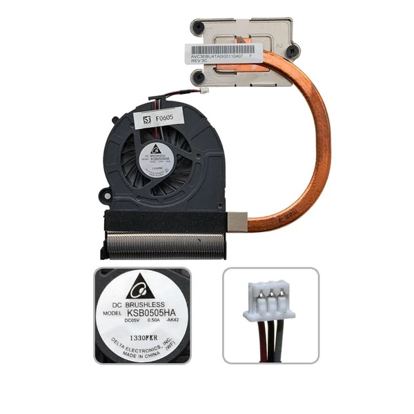 A000095650, KSB0505HA gyári új komplett hűtés