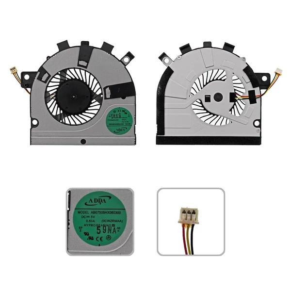 AB07505HX060300 gyári új hűtés, ventilátor (5V)