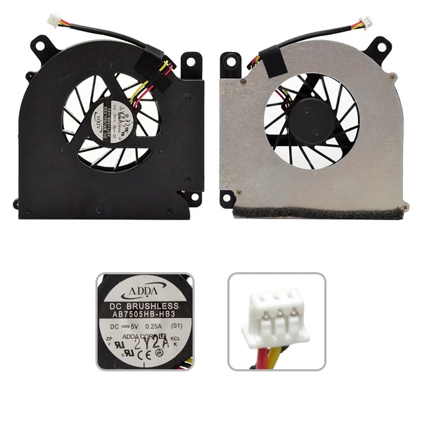 AB7505HB-HB3 gyári új hűtés, ventilátor