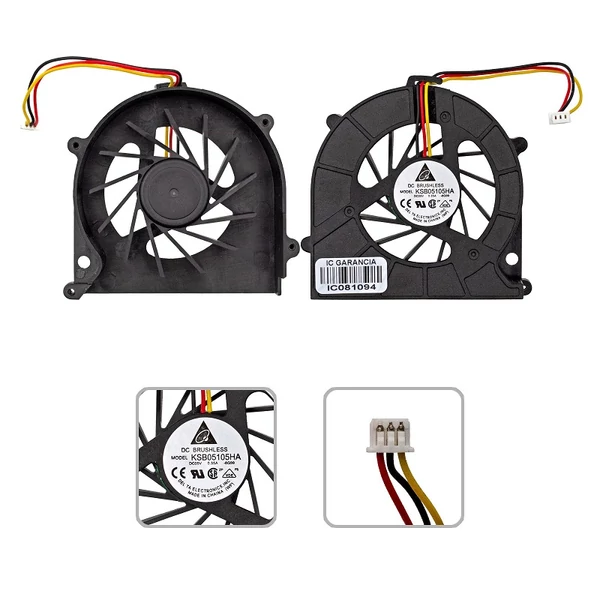 KSB05105HA gyári új hűtés, ventilátor