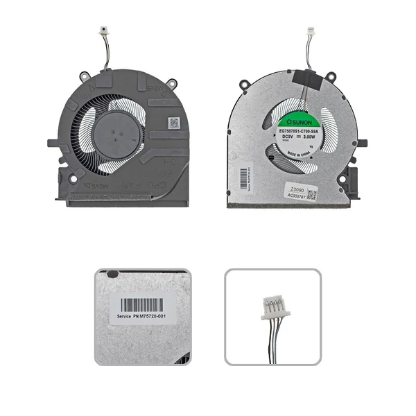 M75721-001 gyári új hűtés, ventilátor (5V)