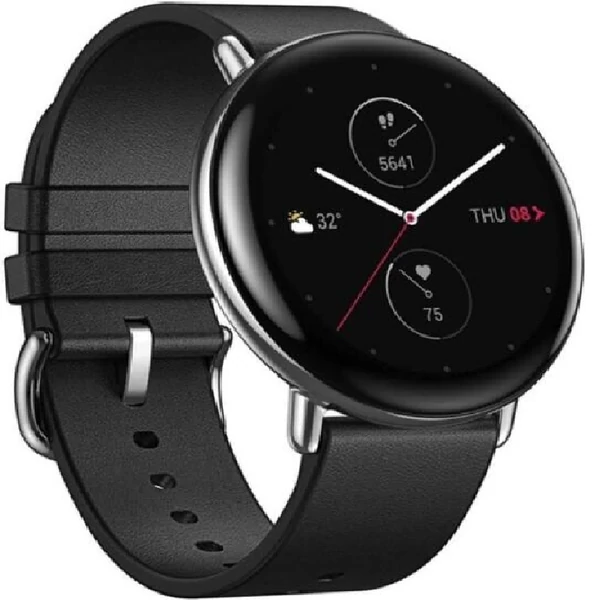 Amazfit Zepp E Round okosóra - onix fekete (onyx black)