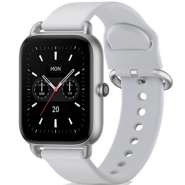 Haylou Watch RS4 Plus LS11 okosóra ezüst sport pánttal (sport band silver)