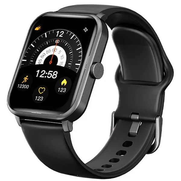 QCY GTS S2 Watch okosóra - fekete (black)