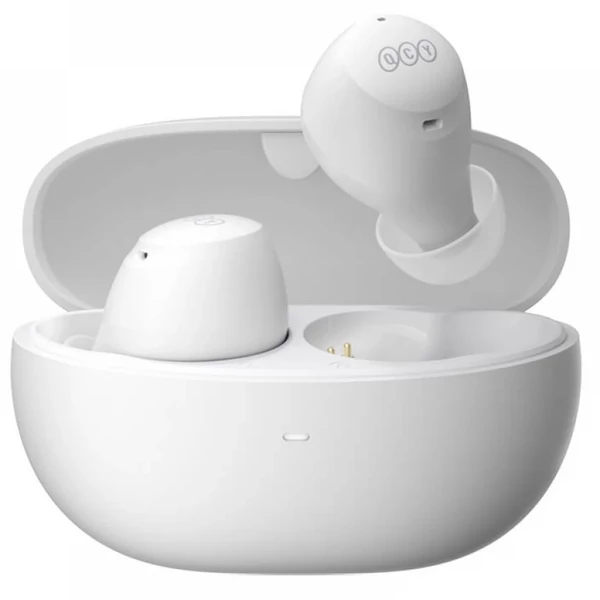 QCY HT07 ANC Arcbuds Bluetooth fehér (white) vezeték nélküli bluetooth fülhallgató