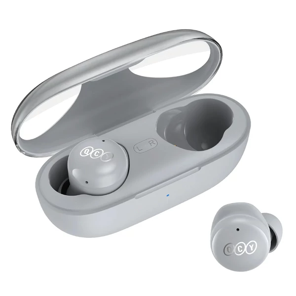 QCY T17s Bluetooth sötét szürke (dark grey) vezeték nélküli bluetooth fülhallgató
