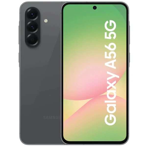 Samsung Galaxy A56 A566 5G 128GB 8GB Dual Sim grafit szürke (awesome graphite) kártyafüggetlen okostelefon