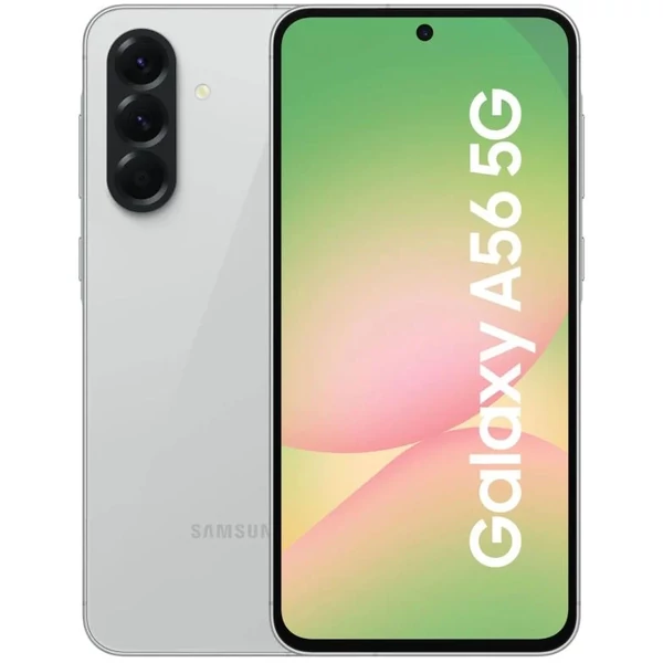 Samsung Galaxy A56 A566 5G 128GB 8GB Dual Sim halvány szürke (awesome light gray) kártyafüggetlen okostelefon