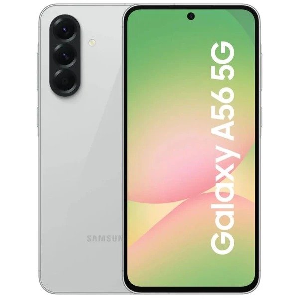 Samsung Galaxy A56 A566 5G 256GB 8GB Dual Sim halvány szürke (awesome light gray) kártyafüggetlen okostelefon