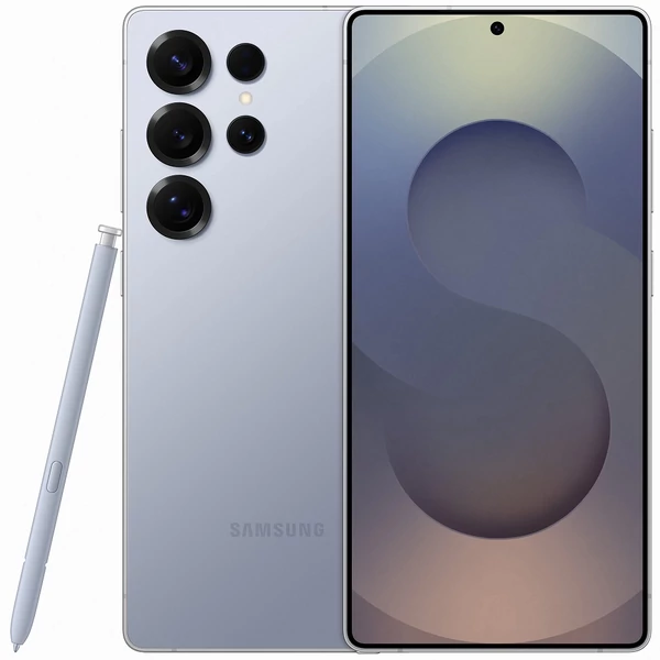 Samsung Galaxy S25 Ultra S938 5G 256GB 12GB Dual Sim ezüst kék titán (titanium silver blue) kártyafüggetlen okostelefon