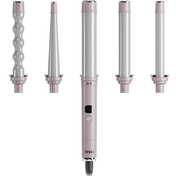 Tesla hajgöndörítő 5 fejjel (hair curling comb)