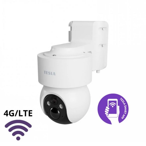 Tesla kültéri ip 360 fokos 4G biztonsági kamera akkumulátorral (smart camera 360 4G battery)