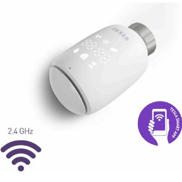 Tesla TV500 okos termosztát fej (smart thermostatic valve TV500)