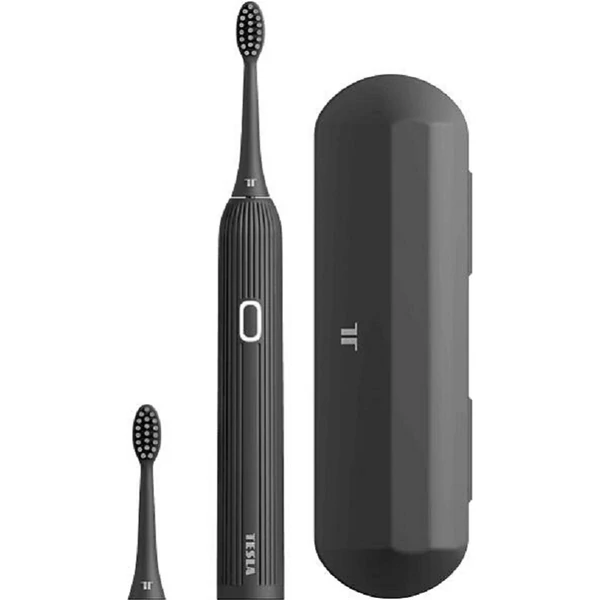 Tesla Sonic TS200 okos elektromos fogkefe - fekete (black) (smart toothbrush)