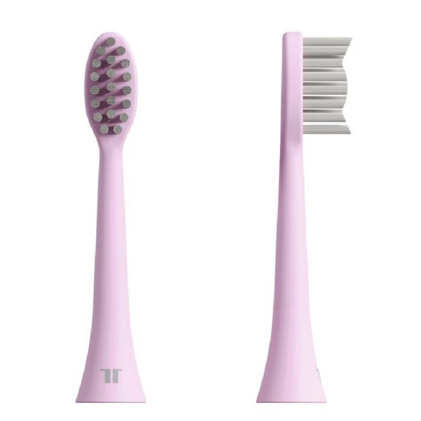 Tesla TS200 Brush Heads 2x okos elektromos fogkefe fej 2db - rózsaszín (pink) (smart toothbrush heads 2x)