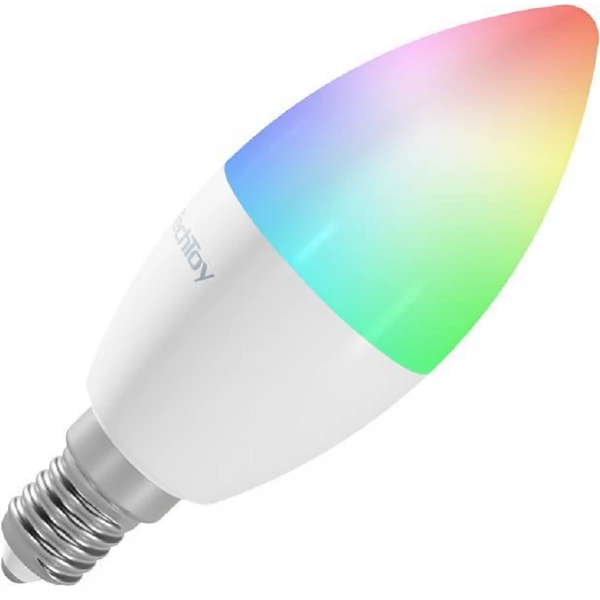 Tesla TechToy RGB 6W E14 ZigBee okos izzó (smart bulb)