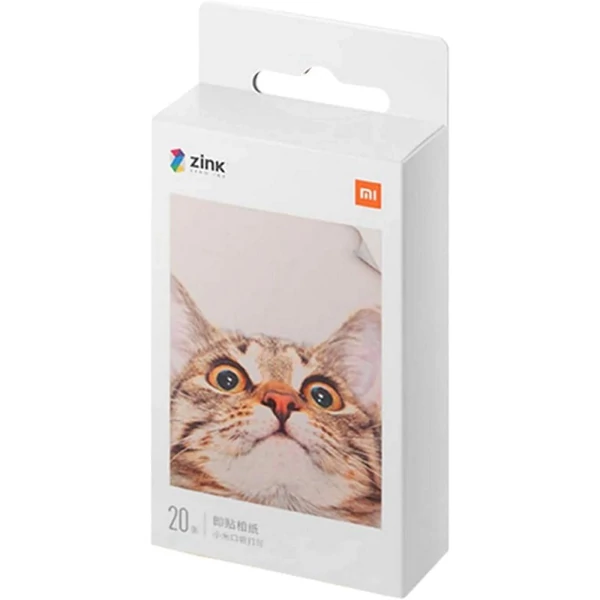 Xiaomi Mi Portable Photo Printer Paper (2x3 inch. 20 Sheets) 20 db-os hordozható fotónyomtató papír 5.0x7.6cm (TEJ4019GL)